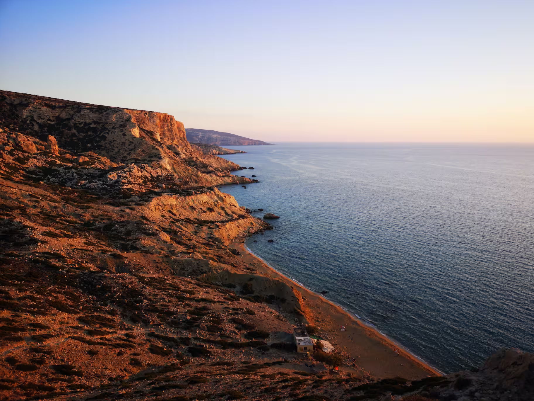 The coast of Crete